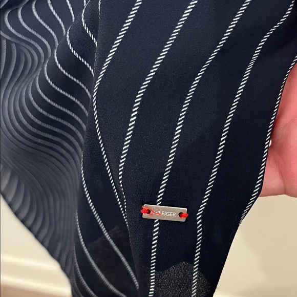 Tommy Hilfiger Dark Blue and White Pinstripe Camisole - Picture 4 of 6